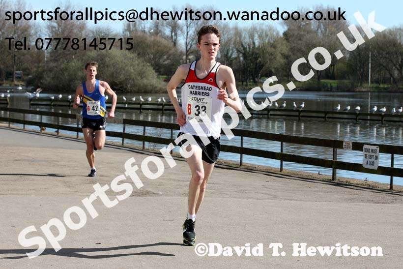 Mens Northern 12 Stage Road Relay, Stanley Park, Blackpool. Photo: David T. Hewitson/Sports for All Pics